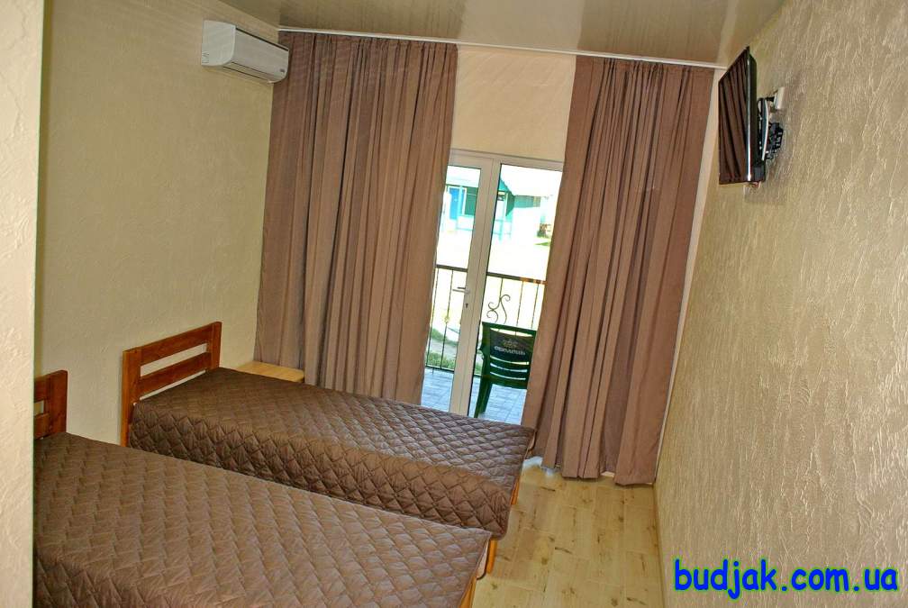 Номера с видом на море в новом корпусе. База отдыха «Плай» на курорте Рассейка. 2020 год. Фото № 2193